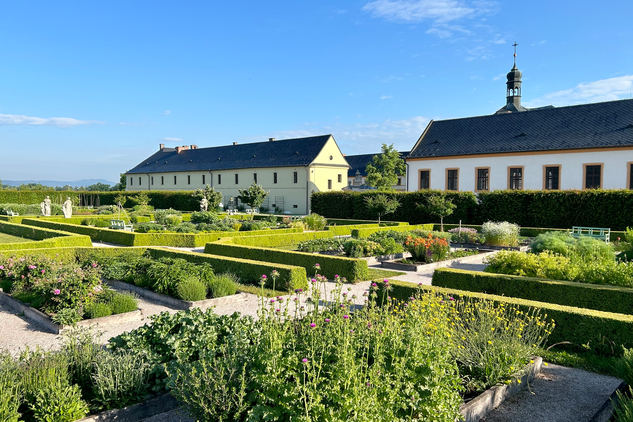 Hospitál Kuks - bylinková zahrada