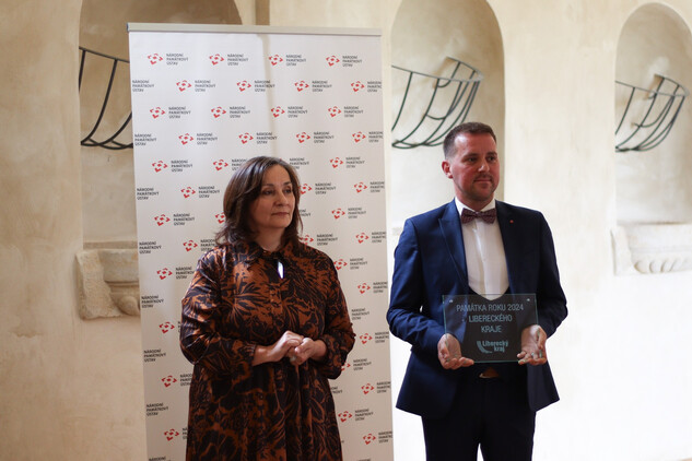 Slavnostní zakončení obnovy jižního křídla hosp. dvora v Zákupech