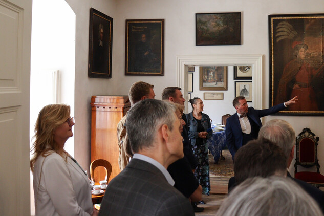 Slavnostní zakončení obnovy jižního křídla hosp. dvora v Zákupech