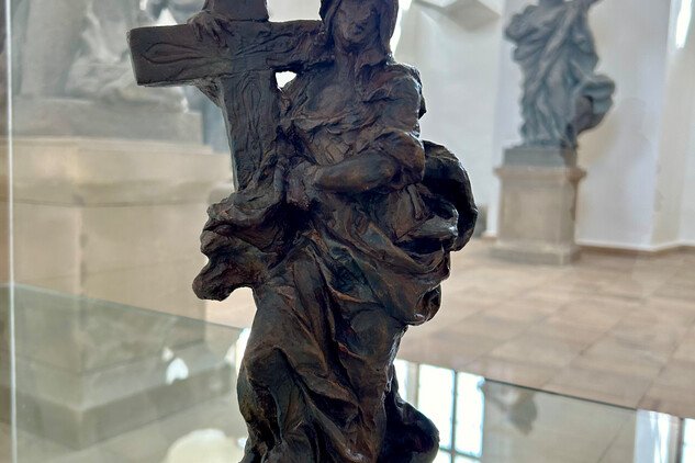 Bozzetto sochy Víry, archiv NPU