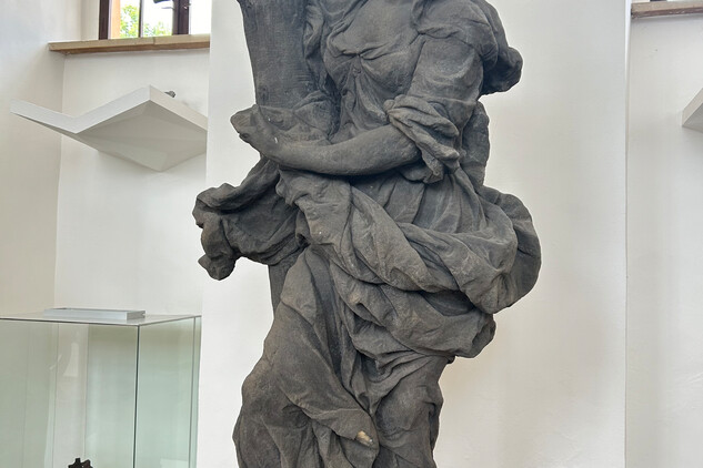 Socha Víry a bozzetto